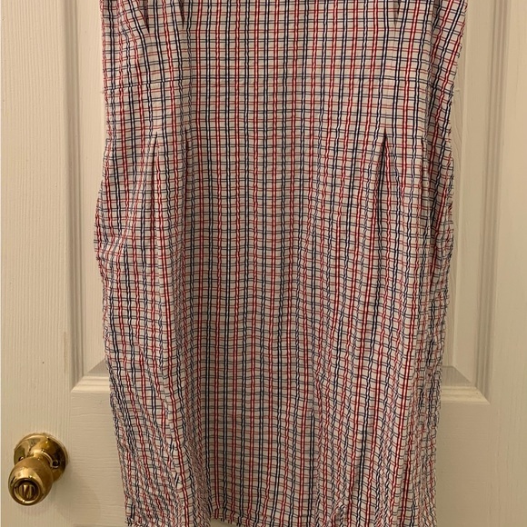 Brooks&Brothers, Size 14 Large,”Ghana Must Go” Patterned Dress,100% Cotton - Picture 3 of 4